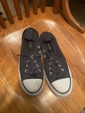Converse Black and White Low-Top Sneakers